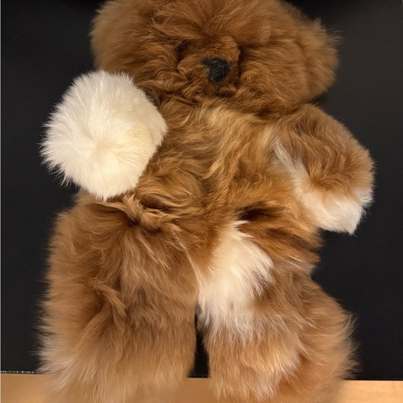 Real Alpaca Fur Teddy Bear - Picture 2 of 3